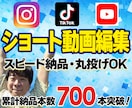 お急ぎ対応可！SNS用ショート動画編集します ※TikTok、Instagram、YouTube、Xなど イメージ1