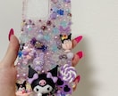 iPhoneケースやiQOSケース等をデコります 世界に一つだけ！オーダーメイドのキラキラアクセサリー イメージ3