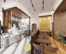 お打合せに適した3DCGパースを建築士が制作します 小規模店舗向けサービス★最短翌日納品★修正無制限★ イメージ2