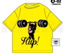 キャラクターメインのお洒落なTシャツデザインします どこで買ったのと聞かれる、プロスペックなTシャツデザイン イメージ3