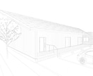 戸建住宅のイメージパースを制作します 「図面だけじゃイメージできない」を解決！手描きイメージパース イメージ2