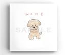 愛犬・愛猫をかわいくおしゃれにイラスト化します SNSアイコンやお部屋に飾れる似顔絵イラスト イメージ3