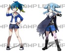 配信や動画用立ち絵制作いたします 他の方よりも丁寧な画風でご提供できます。 イメージ2