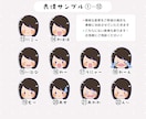 5表情セット！ゆるい似顔絵アイコン描きます ブログ・SNSに使いやすい◎写真なしOK／商用利用OK イメージ4