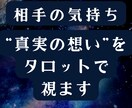 霊感タロットからのメッセージで相手の気持ちを視ます 霊視・タロット占いで二人の恋愛成就の未来を縁結びします イメージ1