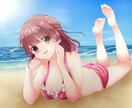 可愛い女の子描きます 商用利用可。貴方の推せる女の子を描きます。 イメージ2
