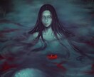 ホラーやダークなイラストお描きします ゲームスチル・小説表紙・ポスターなどにお使いいただけます イメージ1