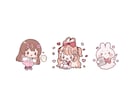 ミニっとキュートなSDイラストを描きます 動画や配信用、グッズ、ラインスタンプなどなど！ イメージ5