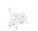 あなただけの線画を描いちゃいます あなたの大事な思い出を線画にします！ イメージ1