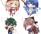 迅速納品！全身デフォルメイラスト制作します 二次利用◎アイコンやグッズ、動画などにどうぞ！ イメージ7