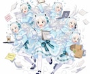 ディフォルメ専門でつくります 初めて配信を考えてる方にオススメ低価格 イメージ1