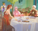初回につき値下げ中⭐︎一枚絵イラスト描きます 挿絵、動画背景、SNSヘッダー、TRPG用など イメージ7