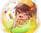SDキャラ、ミニキャラ絵描きます アイコンやグッズに！動きのあるSDキャラクターイラスト イメージ2