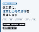 受注管理ソフト・物流倉庫選びと導入を整理します EC事業者側と物流サービス側を経験。紹介料なしで比べます イメージ1