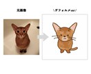 あなたのペットをアイコンに！イラスト描きます ゆるくてやさしいタッチで仕上げます♪ イメージ3