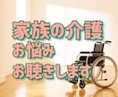 高齢の親/障害/家族在宅介護経験者がお聴きします 認知症/介護疲れ/介護の悩み/同じ立場でお聴きします イメージ1