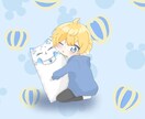 可愛いデフォルメキャラを描きます スムーズな対応を心がけています。可愛いと定評あります。 イメージ1