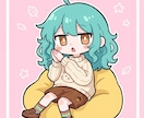 デフォルメアイコンを描きます SNSやLINEのアイコンなどにおすすめです イメージ1