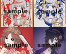 目立てるSNSアイコンお描きします 1000円〜アイコン制作承ります！ イメージ3