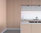 フォトリアル内観CGパースを制作します 正確な図面がなくてもOK, スケッチからでも大丈夫です イメージ1
