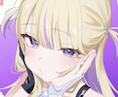 アイコンやMVに！セクシーでかわいい絵を描きます 3日で納品！セクシーでかわいい女の子のイラストを描きます！ イメージ1