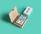 低価格でオシャレな名刺デザインいたします 要望があれば印刷納品まで行います。 イメージ1