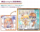 Vtuber向けミニキャライラストお描きします 配信サムネ・グッズ用SDイラスト・SNSアイコンに◎ イメージ5