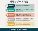 眠れない夜を、眠れる夜にするお手伝いをします グッスリ眠れるセラピストが、あなたが眠れるように全力サポート イメージ2