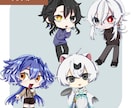 人外デザイン大歓迎！あなたのミニキャラを制作します スポニチ×東方コミケコラボ担当イラストレーターが制作します！ イメージ2