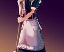 8等身イラスト！絵柄変更対応します かっこいいかわいいなど8等身のモデルを得意としています イメージ4