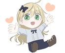 等身イラスト、アイコン、ミニキャラ等描きます 商用利用可。SNSの活動用などにもどうぞ。 イメージ8