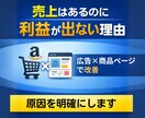 Amazon広告診断｜利益が残らない原因分析します 2026年8月31日まで特別価格で提供します。 イメージ1