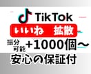 TikTokいいね1000回以上拡散します 販売実績3つまで限定価格、いいね1500増加 イメージ1