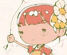 デフォルメされた人物イラストを制作します 少し大人な、かわいいレトロイラストをどうぞ イメージ3