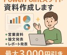 PowerPointのスライド資料作成します 実績作りのため、先着3名様は最大3000円引きで対応します イメージ1