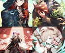 平均9日納品！キャラメイン一枚絵、立ち絵描きます 企業実績有、躍動感のある魅力的なイラストが得意です！ イメージ10