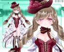 個性が最大限に輝く！Vtuberモデルを制作します 商用利用二次利用OK/VtubeStudio/デビューセット イメージ6