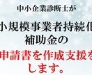 小規模事業者持続化補助金の申請書を作ります 事業計画書作成の専門家、中小企業診断士が支援します イメージ1