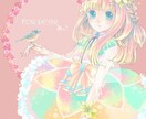 花とオリジナル人物のイラスト作成します 花とオリジナル人物のイラスト作成します！ イメージ1