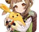 商用利用可能◎可愛らしいイラストを提供します アイコン、立ち絵、一枚絵、キャラデザなど幅広く承ります。 イメージ2