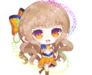 男性キャラも歓迎！　水彩風のミニキャラを制作します 透明感のあるふんわりタッチなテイストが特徴です イメージ6