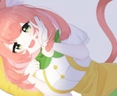 様々な用途のイラストを制作します きゅんと可愛い女性キャラクターのイラストを描きます✨ イメージ1