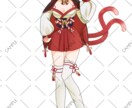 猫又の立ち絵販売します IRIAM動作確認済み！✨猫又の女の子の立ち絵 イメージ2