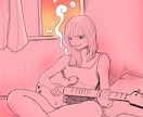 イラスト描きます かわいい女の子が得意と本人は思ってます！ イメージ1