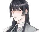 SNS等のアイコン、腰上イラスト描きます かっこいい、かわいい男性をお求めの方へ‼️ イメージ6