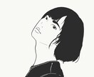 SNS（インスタなど）の似顔絵アイコン描きます シンプルでオシャレな自分だけの似顔絵風アイコン！ イメージ2