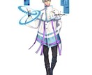 男性、女性の立ち絵を描けます パキっとした色彩でイラストをお届け！ イメージ3