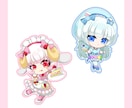 相談OK！かわいいデフォルメイラスト描きます 商用利用相談もOK！グッズやアイコンなどにいかがですか？ イメージ6