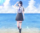 ご希望のキャラクターイラストを制作します 参考画像の絵柄のキャラクターイラストの制作をお受けします。 イメージ1