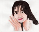 似顔絵水彩画の手描きの作品ですます 一品一品手描きの作品です水彩画です イメージ6